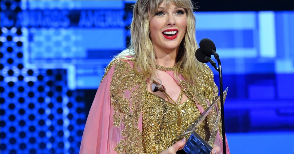 Taylor Swift collected the award for Artist Of The Decade at the American Music Awards 2019