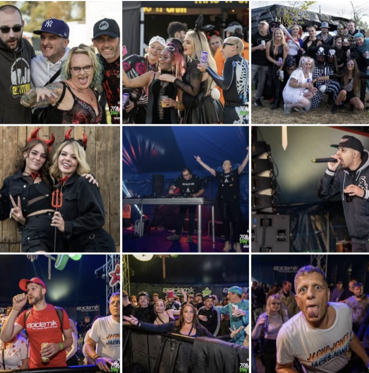 Halloween Characters and Dance Music Share the Bill at Zombie Fest 9